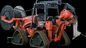 RT120 Quad Undercarriage Continous Rubber Tracks 450x86ARBX42 untuk Ditch Witch RT120/RT115