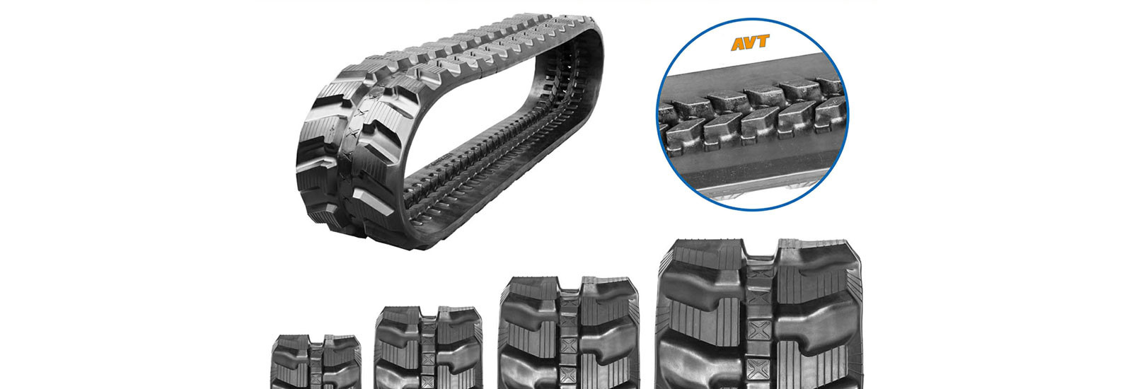 kualitas Skid Steer Rubber Tracks pabrik