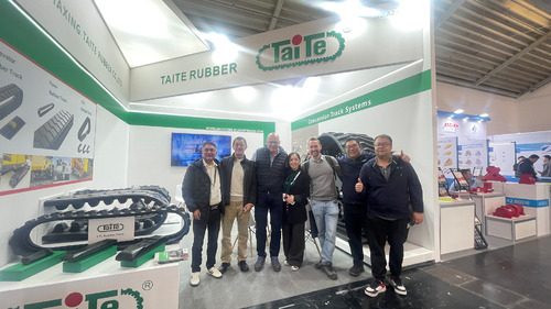 Blog perusahaan terbaru tentang bauma 2025: Memimpin Inovasi   Taite Rubber Tracks Takes the Stage