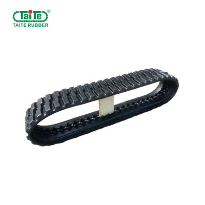 Harga yang bagus Kualitas OEM Continuous Rubber Track 450x86SWMx52 Untuk JCB 1110 Skid Steer Loader, Lebih Banyak Pola Tapak on line