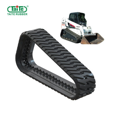 Harga yang bagus Skid Steer Rubber Tracks 450x86BLx52 Untuk BOBCAT T200 Dengan Kabel Yang Disempurnakan Dan Profil Tapak Yang Kuat Memungkinkan Kecepatan Tinggi on line