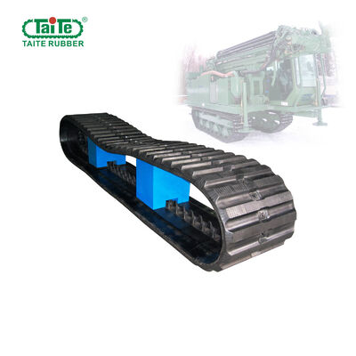 Harga yang bagus Kekuatan Tarikan Tinggi 800x150x66 Karet Karet tahan air untuk MOROOKA Dumper dan Carrier on line