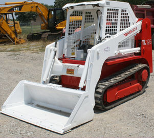 Harga yang bagus Penggantian Karet Crawler Track 320 X86BCx48 tahan lama Untuk TAKEUCHI Skid Steer Loader TL126 Dengan Struktur Batin Yang Kuat on line