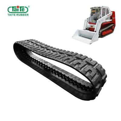 Harga yang bagus Penggantian Karet Crawler Track 320 X86BCx48 tahan lama Untuk TAKEUCHI Skid Steer Loader TL126 Dengan Struktur Batin Yang Kuat on line