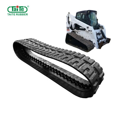 Harga yang bagus Karet Lanjutan Skid Steer Karet Tracks 450x86BCx55 Untuk BOBCAT T300, Lebih Sedikit Kerusakan Tanah on line