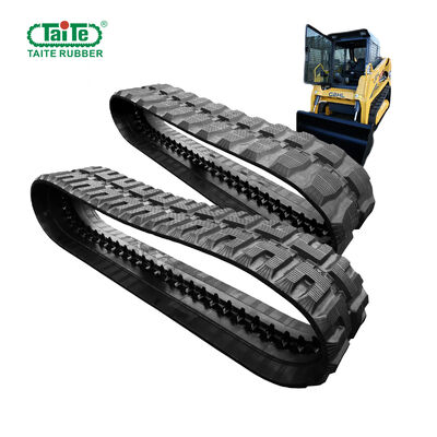 Harga yang bagus 320x86BCx48 CTL Trek Karet Untuk Skid Steer Loader GEHL-TAKEUCHI CTL60 Tpye 1 Dengan Inti Logam Yang Diperkuat on line
