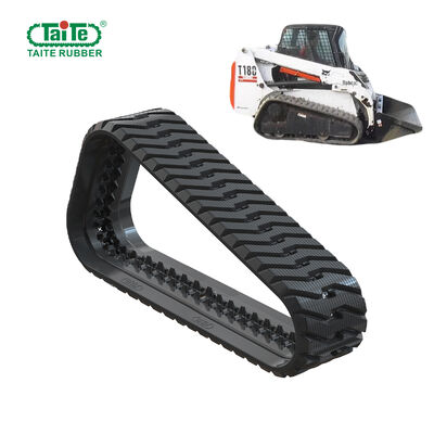 Harga yang bagus Kekuatan Traksi Tinggi Bobcat Karet Tracks 320x86BLx49 Untuk BOBCAT Loader T180C- Profil on line