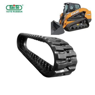 Harga yang bagus OEM Skid Steer Karet Tracks 450x86SWMx55 untuk Case New Holland TV380, dengan Memperkuat Inti Logam dan Tapak Profil on line