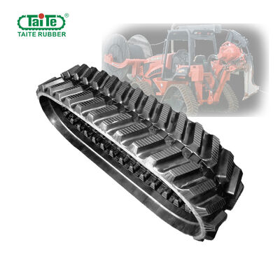 Harga yang bagus RT120 Quad Undercarriage Continous Rubber Tracks 450x86ARBX42 untuk Ditch Witch RT120/RT115 on line