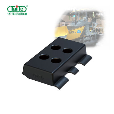 Harga yang bagus Bantalan Trek Karet Paver Untuk Mesin Paving Volvo ABG P6820D 300mm Lebar on line