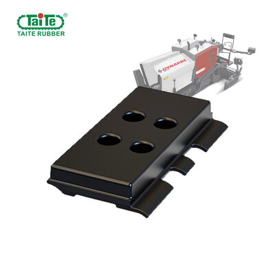 Harga yang bagus Track Pad Polyurethane Force Traktif Tinggi Untuk Mesin Dynapac Compact Paving on line