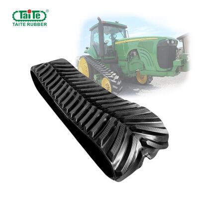 Harga yang bagus 25 Inches Lebar Trek Karet Pertanian untuk Untuk John Deere Tractor 8000T TF25 