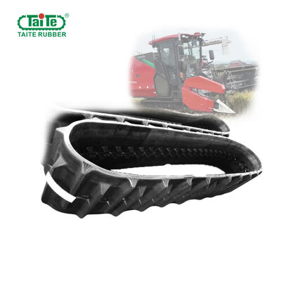 Harga yang bagus Trek Karet Kubota Ringan, Jalur Karet Combine Harvester Fleksibel on line