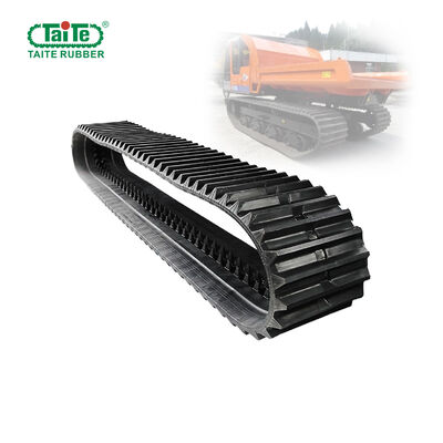 Harga yang bagus 700x100x96mm Hitachi Rubber Track untuk Dumper dengan kekuatan tarik yang tinggi dan konstruksi yang tahan lama on line