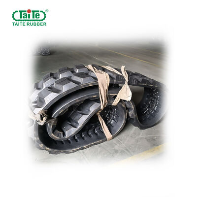 Harga yang bagus Custom 500x92x84 Rubber Excavator Tracks dengan Teknologi Anti-Vibration yang Dipatenkan dan Berat Ringan untuk Hitachi EX120 Takeuchi TB1135 on line