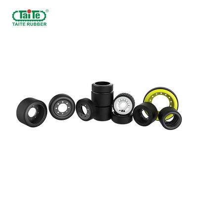 Harga yang bagus JOHN DEERE CLAAS  Roda poliuretan yang kompatibel untuk sistem rel mesin panen on line