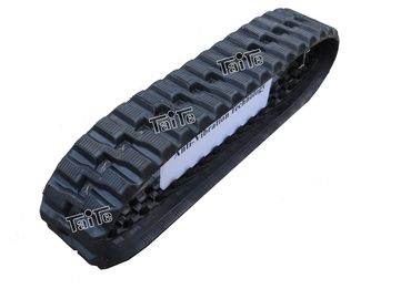 Harga yang bagus 230mm S Ware Tread Pattern Excavator Rubber Track AVT Rubber Track T230X72SWKX41 Untuk Yanmar B 158, 2 Tipe on line