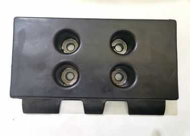Harga yang bagus Track Pads Hitam Ringan Formula Karet Kinerja Tinggi Tahan Lama on line