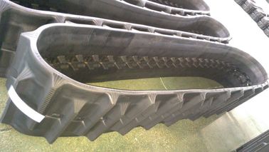 Harga yang bagus Natural Karet Kubota Harvester Rubber Tracks, Replacement Rubber Tracks KB400X90X53 on line