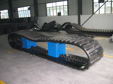 Harga yang bagus 800 X 150 X 68mm Dumper Rubber Tracks Untuk Mitsubishi Ld - 1000 Carrier on line